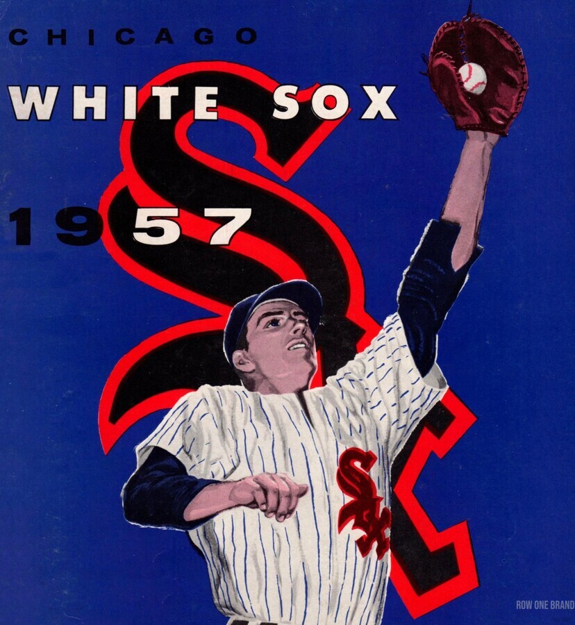 Vintage White Sox Art_Chicago White Sox Wall Art Reproduction