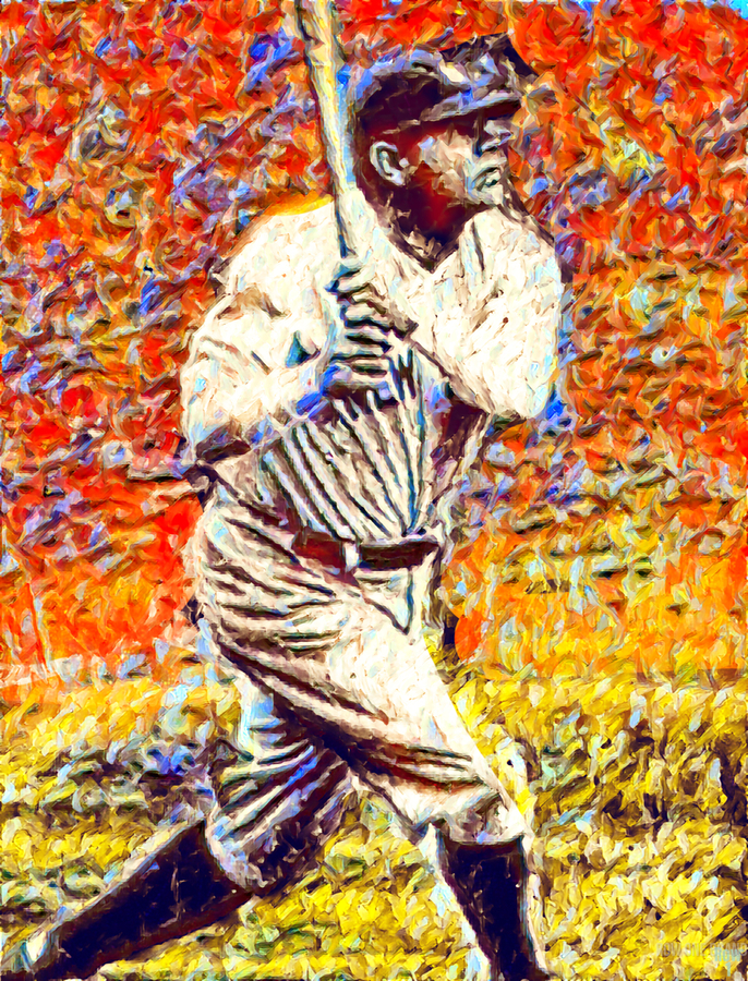  Babe Ruth Baseball Classic Vintage Poster Picture Art