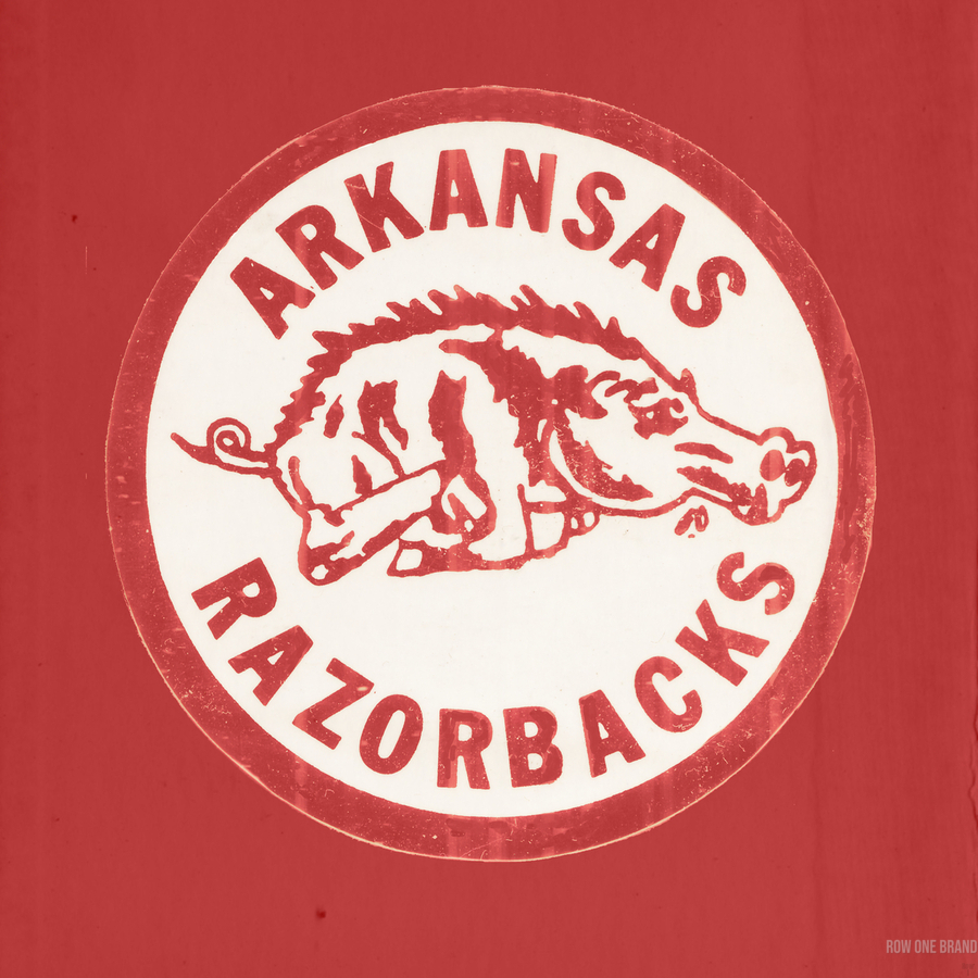 Arkansas Razorback Colors Snapback | Vintage Style
