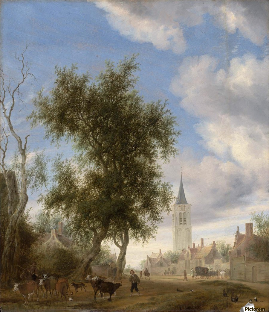 View of 1646 - Salomon van Ruysdael