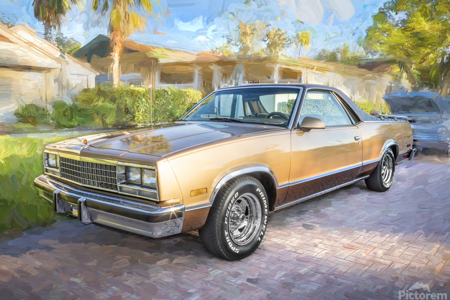1987 Gold Chevrolet El Camino Conquista Edition X100 - Rich Franco