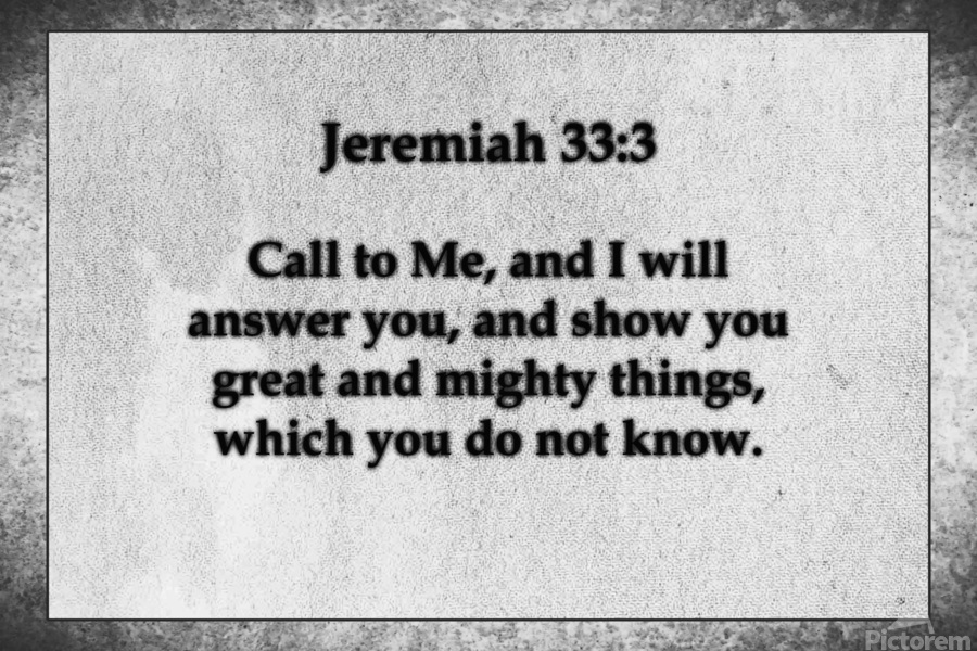 Jeremiah 33 3 Artistic Bible jeremiah-33-3-artistic-bible
