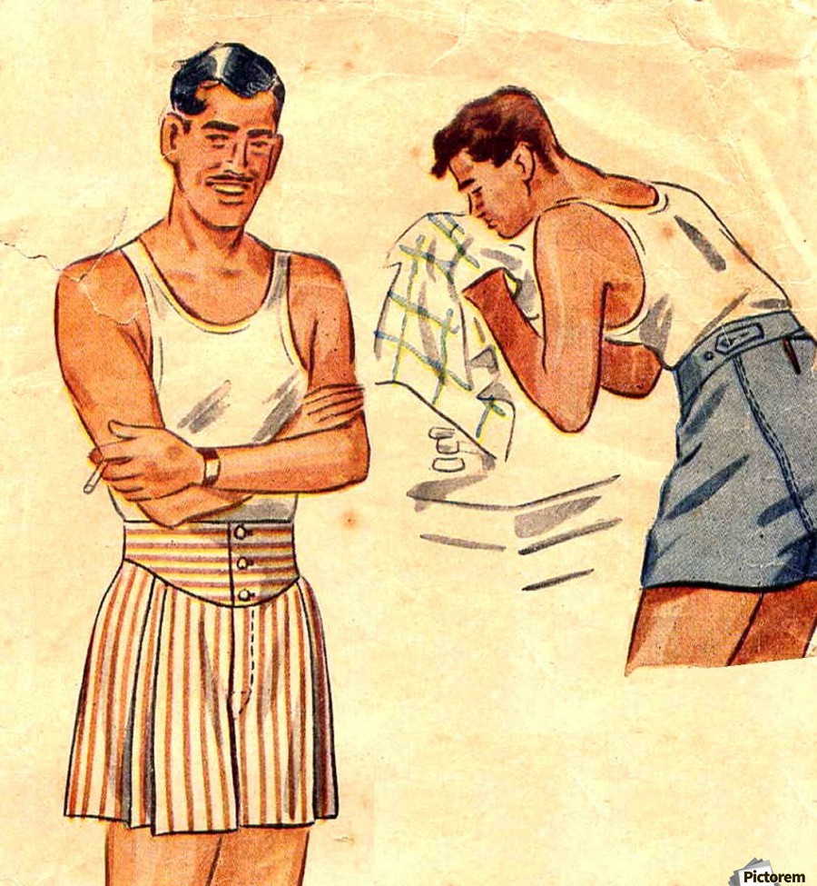 Clark Gable Underwear Mens Boxer Shorts