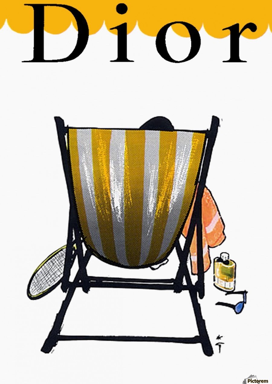 Dior Vintage Poster