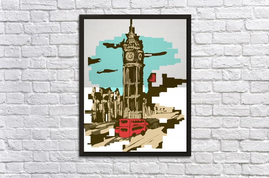 Big Ben Clock Tower, Posters, Art Prints, Wall Murals