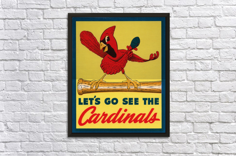 1960 St. Louis Cardinals Art Remix Mixed Media by Row One Brand - Pixels