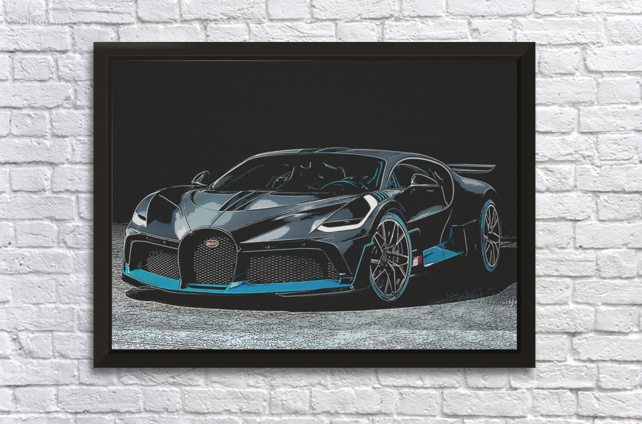 Top G Bugatti Canvas Print - Insomniarts Gallery