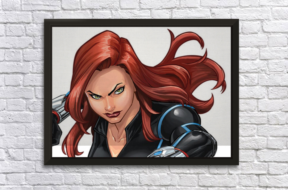 BLACK WIDOW MARVEL CHARACTERS - Mutlu Topuz BLACK WIDOW MARVEL CHARACTERS - Mutlu Topuz
