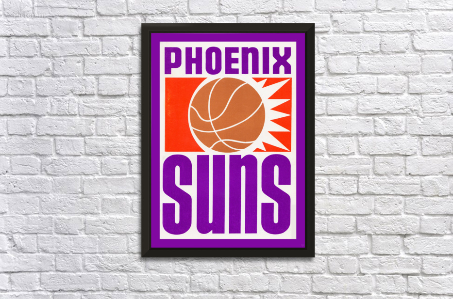 Phoenix Suns Basketball Canvas Art by avesix