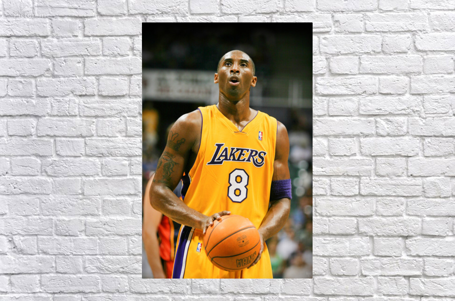 Kobe Bryant Free Throw Art - Row One Brand