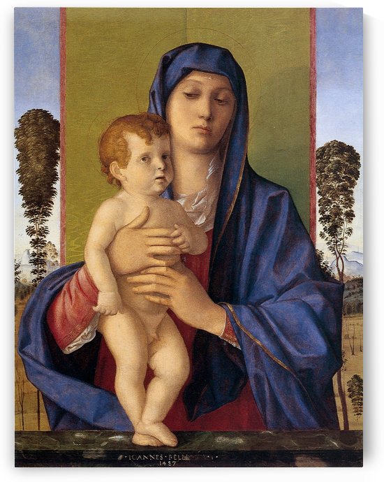 Giovanni bellini, madonna degli alberetti by Giovanni Bellini