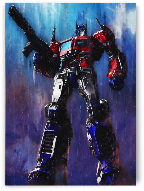 Optimus Prime Painting   Transformer by Gunawan Rb