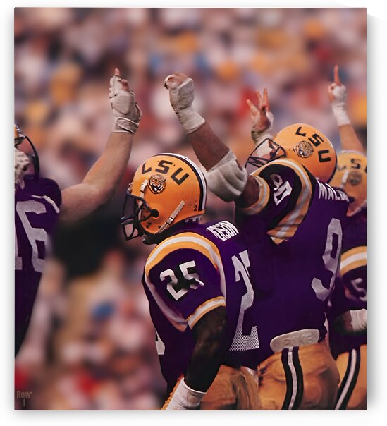 1986 LSU Football Celebration  by Row One Brand