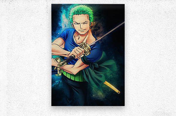 Zoro One Piece Visual Novel Cinematic Agfacolor OLED · Creative