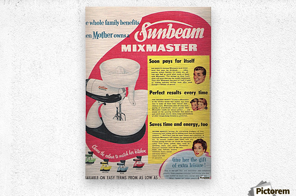 Advertisement for Sunbeam Mixmaster] - The Portal to Texas History