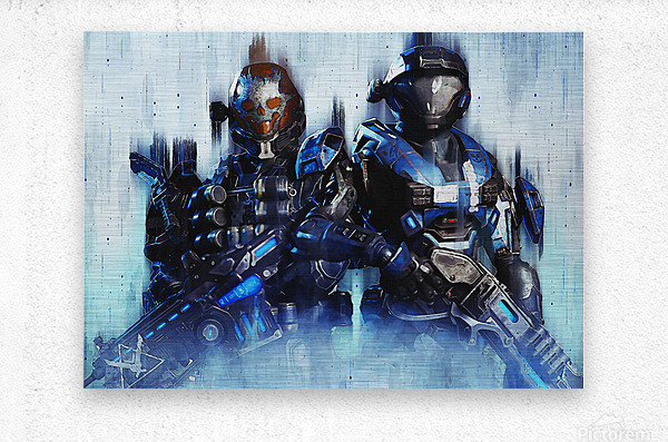 gears halo reach Painting kat emile - Gunawan Rb