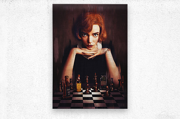 Elizabeth Harmon Poster for Sale by Laurensparkes