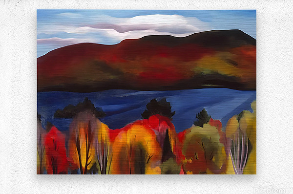 レビュー高評価商品 Autumn George Lake - OKeeffe Georgia 1927 Store William by コレクション