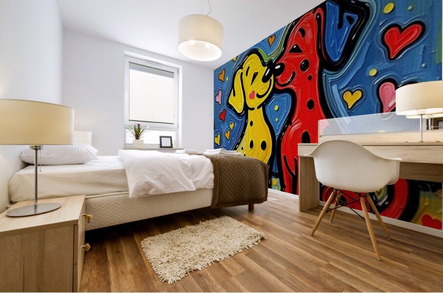 Dog 2025 05 23 04 43 06 Mural print