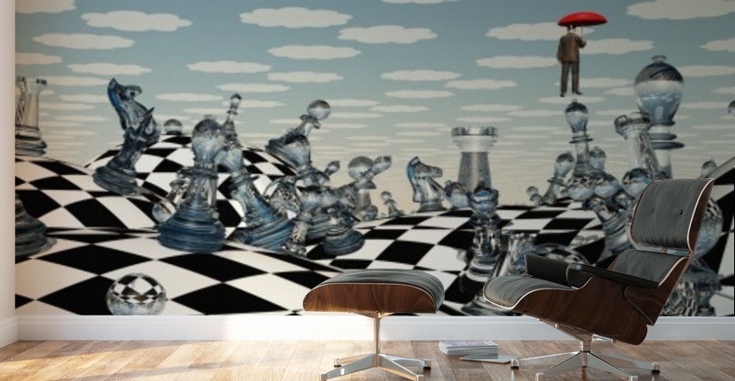 Surreal chess game, an art print by Bruce Rolff - INPRNT