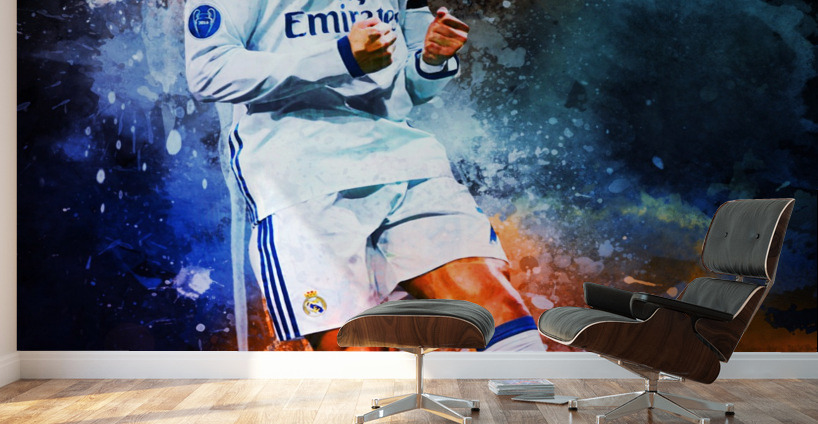 AI Art Generator: Ronaldo bench dior