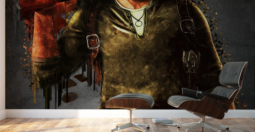 Nathan Drake Painting - Gunawan Rb
