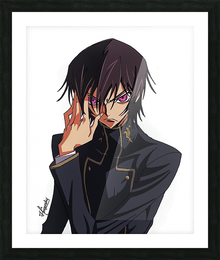 Day Gift for code geass Lelouch Lamperouge Drawing by Anime-Video Game -  Fine Art America