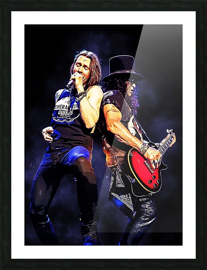 Metal Print Slash Feat Myles Kennedy Tour Dates 2019 T-Shirt by Abang Kera  - Pixels