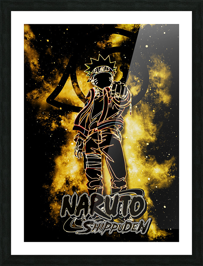 Drawings To Paint & Colour Naruto - Print Design 001