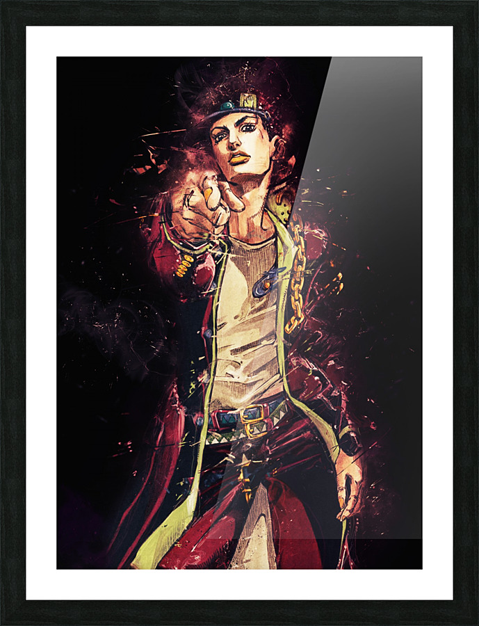 Jotaro Kujo, an art print by Petteri Holm - INPRNT