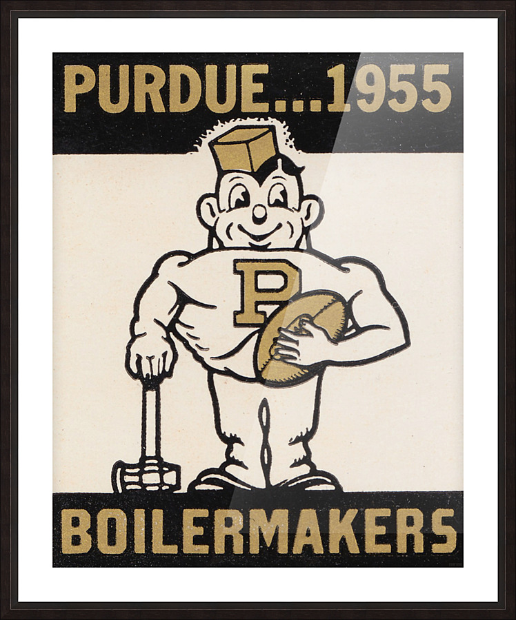 Purdue University Retro College Basketball Team Poster Kids T-Shirt by  Design Turnpike - Instaprints