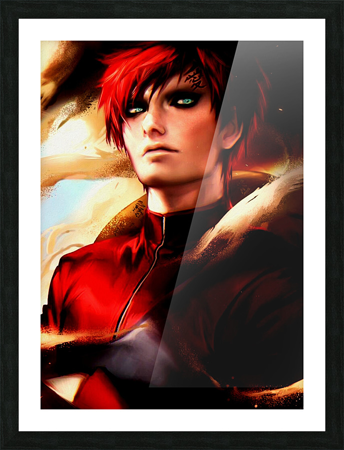 Aesthetic Gaara Paint By Numbers - PBN Canvas