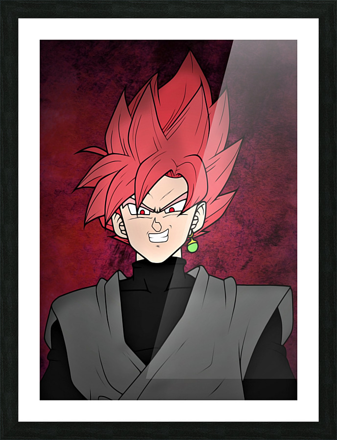 Goku Black Split Print 