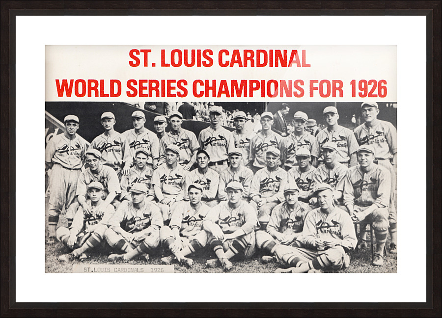 St. Louis Cardinals 1926 World Series Program Onesie by Big 88 Artworks -  Pixels