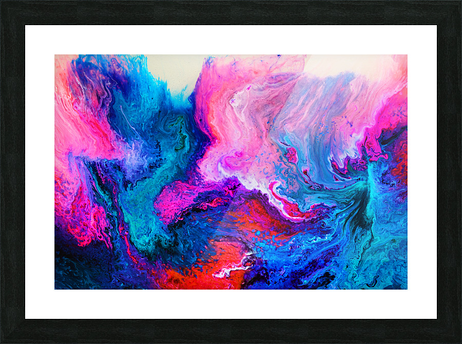 colorful epoxy resin art 1 - GrapyArt
