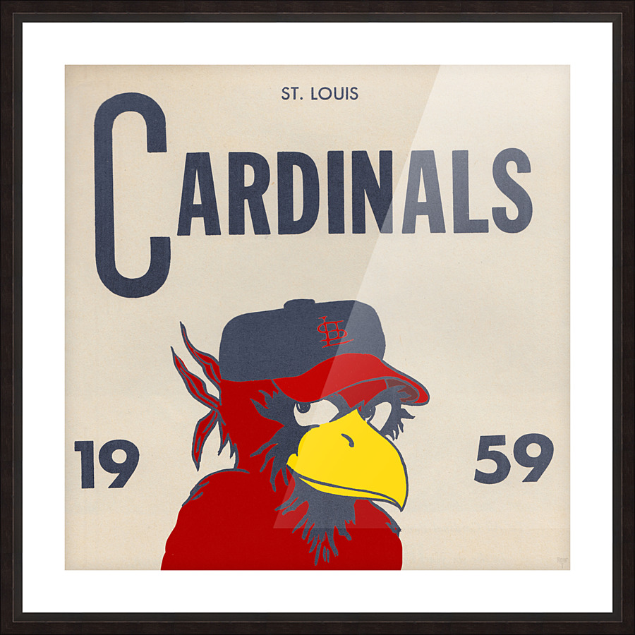  Metal Sign Aluminum St Louis Cardinals Vintage Metal