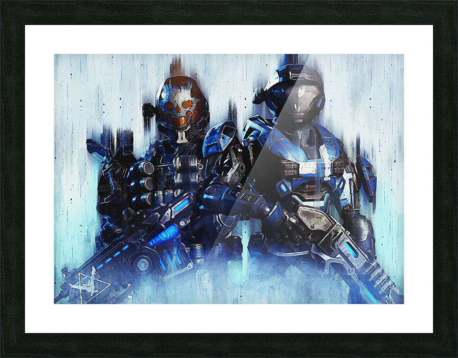 gears halo reach Painting kat emile - Gunawan Rb