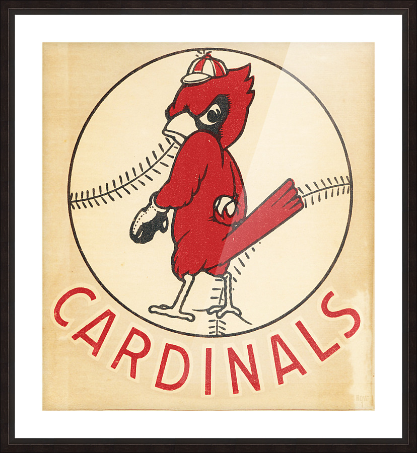 1952 St. Louis Cardinals Art Tapestry by Row One Brand - Pixels Merch