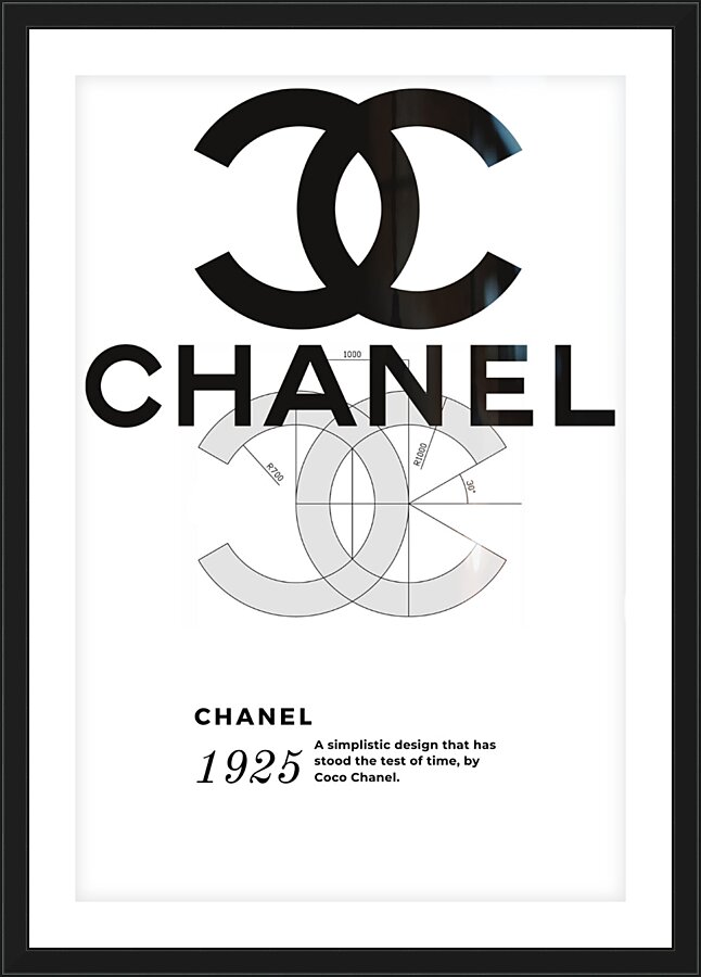 The Chanel logo. The Chanel logo was created in 1925 by…