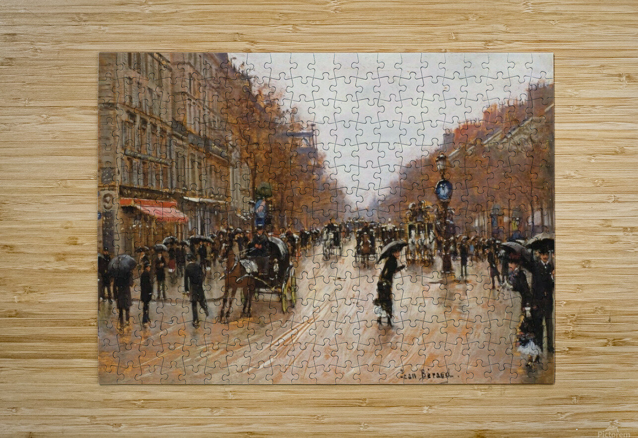 Waiting, rue de Chateaubriand in Paris by Jean Beraud Wall Art, Canvas  Prints, Framed Prints, Wall Peels