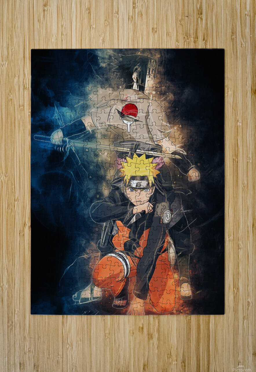 Naruto and Sasuke - Coolbits Artworks