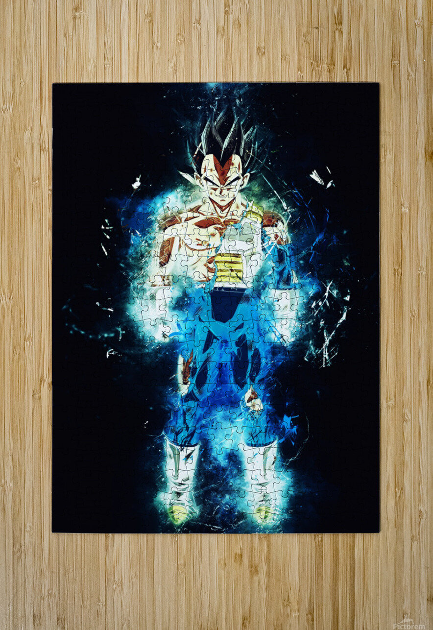 ultra ego vegeta Canvas Print by mikelaurydraw