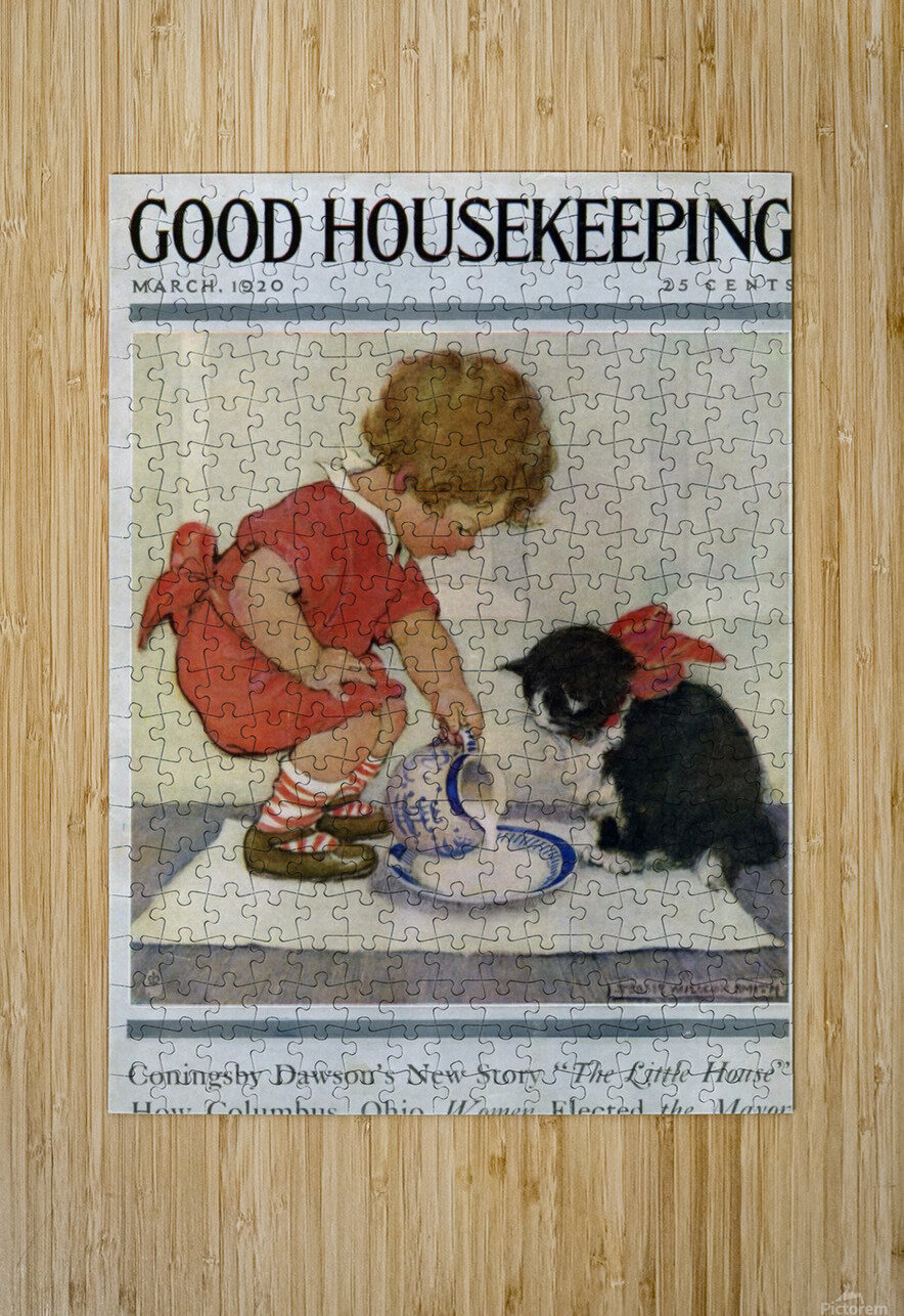 Good Housekeeping, March, 1920 - VINTAGE POSTER