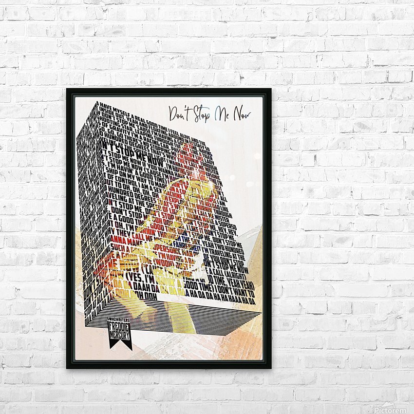 Don't Stop Me Now Queen Poster Song Lyrics Print 