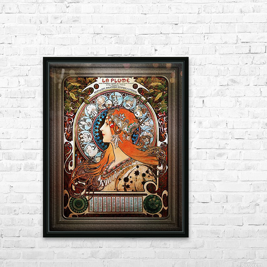 Zodiac 1897 Calendar by Alphonse Mucha Vintage Xzendor7 Old Masters Art Nouveau Reproductions by xzendor7 Wall Art Zodiac 1897 Calendar by Alphonse Mucha Vintage Xzendor7 Old Masters Art Nouveau Reproductions by xzendor7 Wall Art