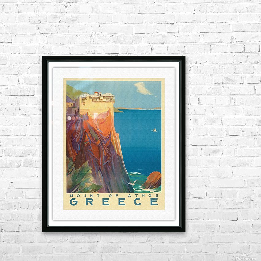 Greece original vintage travel poster - VINTAGE POSTER