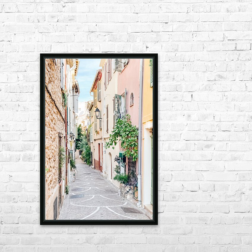 Charming Antibes City Streets in Autumn, France, French Riviera, Cote D'azur - Canvas Print Wall Art by Radu Bercan ( Seasons > Autumn art) - 12x8 in