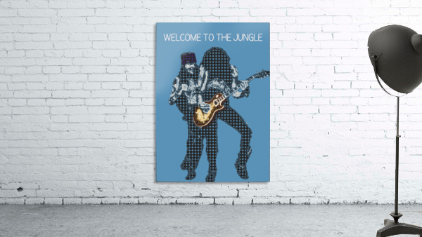  Welcome To The Jungle Lyrics Poster - Guns N' Roses Inspired  Music Poster Canvas Wall Art Picture Print Hanging Photo Gift Idea Living  Room Home Mural Decoration (Unframed,20×30inch): Posters & Prints