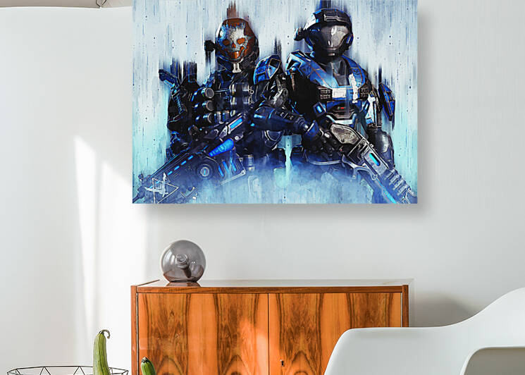 gears halo reach Painting kat emile - Gunawan Rb