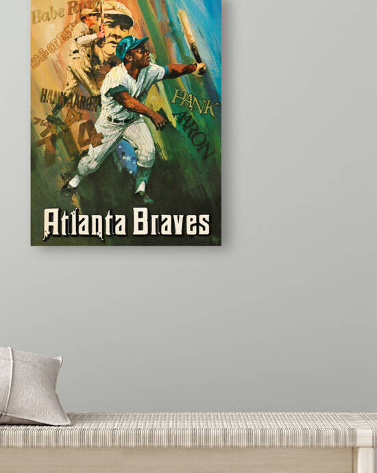 MLB Atlanta Braves 2012 uniform original art – Heritage Sports Art